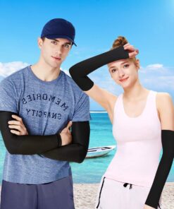 ZZKKO Dragon American Flag Cooling Arm Sleeves Cover Uv Sun Protection for Men Women Green 12 71J9z0uFrIL