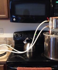 WMN_TRULYSTEP MSC03 Copper Alcohol Moonshine Ethanol Still Spirits Boiler Water Distiller, 20 Litres 5 Gallon 20 Liters 48 71JANg0OBUL