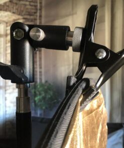 NEEWER Photo Studio Heavy Duty Metal Clamp Holder with 5/8" Light Stand Attachment for Reflector 21 71JAtfy2WLL