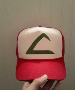 Pokémon Ash Ketchum Embroidered Unisex-Adult Hat Cap -One-Size Red/White 26 71JBTw0rjkL