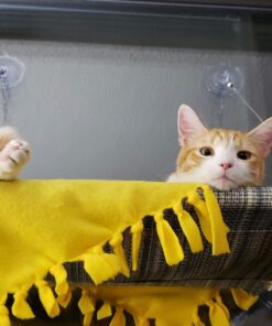 Kitty Cot Original World's Best Cat Perch (Large) Black Color Kitty Cot Large 51 71JCXpzDKXL