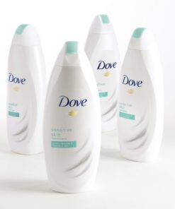 Dove Sulfate Free and Hypoallergenic, Sensitive Skin Body Wash, 22 Fl Oz (Pack of 4) 30 71JCY2zEqDL