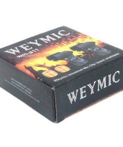 Weymic Stands Black Universal Microphone Clip Holder 2-pack with 5/8" Male to 3/8" Female Nut Adapters for Handhold Microphone Clip for All Handheld Transmitters 7 71JDKEzbVNL