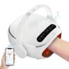 Snailax Upgraded Hand Massager with Heat, Compression, Cordless Hand Massager TooL for Arthritis and Carpal Tunnel, White Noise Machine, Night Light, Bluetooth Speaker, Gifts for Women,Men,App Control Upgraded 423APP