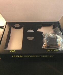 Plugable USB 2.0 to DVI/VGA/HDMI Video Graphics Adapter for Multiple Monitors up to 1920x1080 Supports Windows 11, 10, 8.1, 7, XP, and Mac 10.14+ 1920 VGA/DVI/HDMI 31 71JEayx CGL