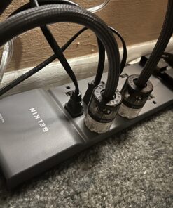 Belkin Power Strip Surge Protector - 12 AC Multiple Outlets & 8 ft Long Flat Plug Heavy Duty Extension Cord for Home, Office, Travel, Computer Desktop, Laptop & Phone Charging Brick (3,940 Joules) 12 Outlet Strip + Cable & Phone protection 43 71JFMuiHlSL