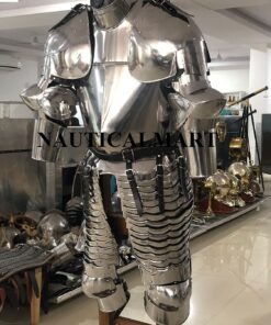 NauticalMart Medieval Halloween Costume Suit Of Armor Breastplate Adult Costume 14 71JG5wTL5eL