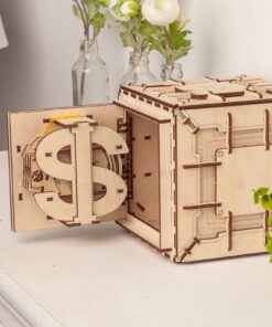 UGEARS Model Safe Kit | 3D Wooden Puzzle | DIY Mechanical Safe 18 71JG6EqPxlL