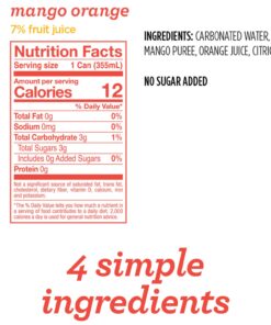 Spindrift Sparkling Water, 4 Flavor Variety Pack, Made with Real Squeezed Fruit, 12 Fl Oz (Pack of 20) 4 Flavor Original Variety Pack 16 71JGls8QeUL