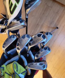 Men’s Powerbilt Golf EX-550 Hybrid Iron Set, which Includes: #4, 5, 6, 7, 8, 9, PW +SW Senior Flex Right Handed New Utility “A” Flex Club 18 71JGmDqSvKL