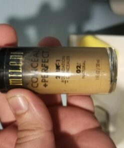 Milani Conceal + Perfect 2-in-1 Foundation + Concealer - Natural (1 Fl. Oz.) Cruelty-Free Liquid Foundation - Cover Under-Eye Circles, Blemishes & Skin Discoloration for a Flawless Complexion 02-Natural 40 71JHrFJ5DbL