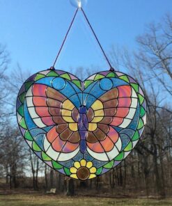 Melissa & Doug Stained Glass Made Easy Activity Kit: Butterfly - 140+ Stickers - Kids Sticker Stained Glass Craft Kit; Sun Catchers For Kids Ages 5+ 37 71JID90dpAL 1