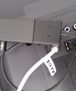 fireCable Power Cord for Fire Stick, Universal Replacement FireStick Power Adapter, Also works with Roku and Chromecast. Instantly Creates a Wire Free TV Eliminating AC Outlet 17 71JJVWfRMyL