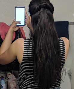 Conair Topsy Tail Hair Tool, Ponytail Hair Loop Styling Tool with Hair Ties Hair Styling Kit Included, 5-Piece Set Black 30 71JKmr3R1JL