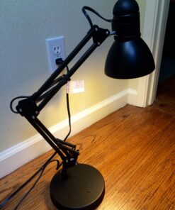 Boston Harbor TL-WK-134E-BK-3L Swing Arm Adjustable Desk Lamp, 60 W, A19, Black 32 71JOLEkciGL