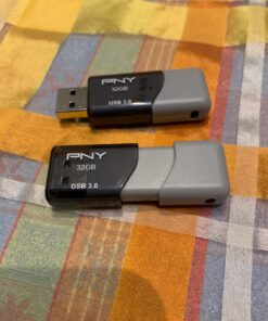 PNY 32GB Turbo Attache 3 USB 3.0 Flash Drive 5-Pack, Grey FLASH DRIVE - 5 PACK 22 71JOQe9s6JL