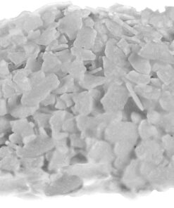 Alternative view of Potassium Hydroxide Flakes KOH, 2 lbs Caustic Potash Anhydrous KOH Dry Electrolyte - HDPE Container with resealable Child Resistant Cap