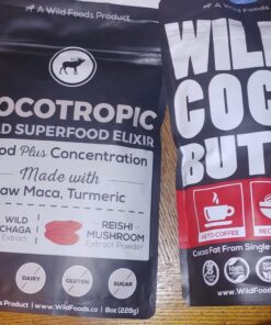 Wild Foods Organic Cocoa Butter Wafers | Raw Plant-Based & Cold-Pressed Cacao Keto Discs | Food Grade & Vegan White Sugar Free Chocolate Chips | 16oz 1 Pound (Pack of 1) 27 71JOtbAXexL