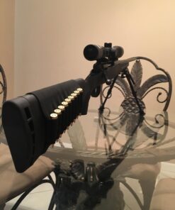 Mossy Oak Hunting Accessories Mossy Oak Buttstock Shotgun Shell and Rifle Cartridge Holder Black 17 71JOyLP09eL