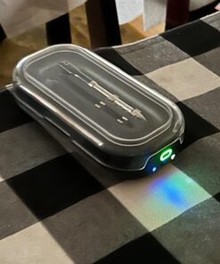 CHEF iQ Smart Wireless Meat Thermometer with 2 Ultra-Thin Probes, Unlimited Range Bluetooth Meat Thermometer, Digital Food Thermometer for Remote Monitoring of BBQ Grill, Oven Hub + 2 Probes (2023) 53 71JP7swfS8L