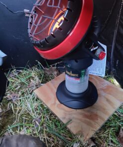 Mr. Heater F215100 MH4B Little Buddy 3800-BTU Indoor Safe Propane Heater With Portable|Low-Oxygen Safety Shutoff|Tip-Over Protection|Lightweight, Medium , Black/Red 51 71JPMW0aY1L