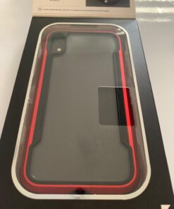 Raptic Shield, Compatible with Apple iPhone XR (Formerly Defense Shield) - Military Grade Drop Tested, Anodized Aluminum, TPU, and Polycarbonate Protective Case for Apple iPhone XR, Red 58 71JPdqitetL