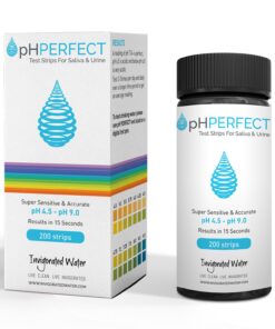 Alternative view of Invigorated Water pH Test Strips - Perfect for Urine and Saliva Testing - Convenient and Easy Testing at Home - Quickly Understand Your Body pH Scale - Super Sensitive and Accurate - pH 4.5 to pH 9.0