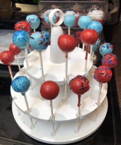 Bakelicious Cake Pop Stand, 24-Piece, White 38 71JRBD0aQ7L