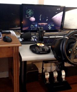 Thrustmaster USB T.16000M FCS HOTAS with Flight Controller & Throttle (Windows) Black T16000M FCS HOTAS 46 71JREL34S0L 1