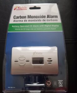 Kidde Carbon Monoxide Detector, AA Battery Powered CO Alarm with LEDs, Test-Reset Button, Low Battery Indicator, Portable KN-COPP-B-LPM 56 71JRfhrXSRL