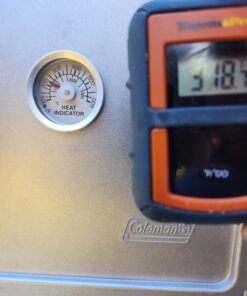 Coleman Portable Camping Oven with Thermometer & Adjustable 10 Sq. In. Rack, Designed to Sit on Top of Camp Stoves or Fire 47 71JSYHLM3fL