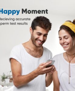 YO Home Sperm Test | at-Home Fertility Test Kit for Men | Check Motile Sperm Concentration with 97% Accuracy | Fast Results Using Your Smartphone | Includes 2 Tests | Private, Convenient, Easy to Use 22 71JT3HTcgL