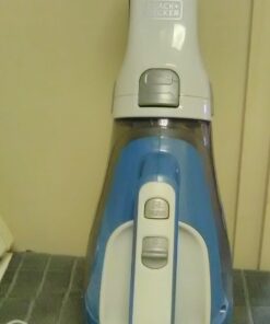 BLACK+DECKER dustbuster AdvancedClean Cordless Handheld Vacuum, Compact Home and Car Vacuum with Crevice Tool (CHV1410L) Blue, White 16 Volt Handheld Vacuum 31 71JT6vTyDbL