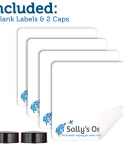 Empty Blue Glass Spray Bottles (2 Pack) - BPA Free - Large 16 oz Refillable Bottle for Plants, Pets, Essential Oils, Cleaning Products - Black Trigger Sprayer w/Mist and Stream Settings 21 71JTrmRWW1L