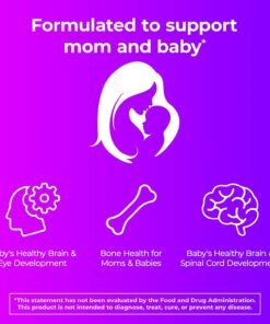 One A Day Women's Prenatal 1 Multivitamin including Vitamin A, Vitamin C, Vitamin D, B6, B12, Iron, Omega-3 DHA & more, 30 Count - Supplement for Before, During, & Post Pregnancy Unflavored 30 Count (Pack of 1) 17 71JTvK4y3LL 2