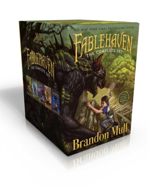 Fablehaven Complete Set (Boxed Set): Fablehaven; Rise of the Evening Star; Grip of the Shadow Plague; Secrets of the Dragon Sanctuary; Keys to the Demon Prison Paperback, Illustrated