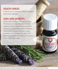 Health Shield Blend Essential Oil - 100% Pure Therapeutic Grade Health Shield Blend Oil - 10ml 0.33 Fl Oz (Pack of 1) 19 71JVKETtdNL