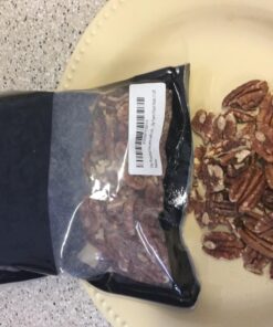 Whole, Shelled & Dry Roasted Georgia Pecans With Himalayan Salt (1 Lb.) - Small Batch Roasted - Vegan & Keto Friendly - Healthy Southern Tastiness - Farm Fresh Nuts Brand salted 1 Pound (Pack of 1) 11 71JVlsE08CL