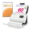 Plustek PS30D Duplex Document Scanner: with 50 Sheet Auto Document Feeder (ADF) and searchable PDF Function by Abbyy OCR. Support Mac and PC 13 71JX1vgmR0L