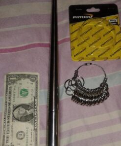 Exquisite Craftsmanship: Premium Solid Stainless Steel Ring Sizing Mandrel for Accurate Measurements, Sizes 1-16 1-16 32 71JXFDahQwL