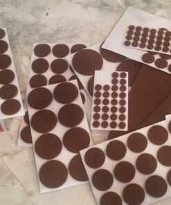 Felt Furniture Pads X-PROTECTOR 181 PCS Premium Furniture Pads - Felt Pads Furniture Feet Best Wood Floor Protectors - Protect Your Hardwood & Laminate Flooring! Brown 181 PCS Brown 35 71JXT6fIeaL 1