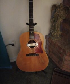 GLEAM Guitar Stand - Adjustable for Electric, Acoustic Guitars and Bass, Guitar Accessories CG-4 34 71JXm6TZkJL