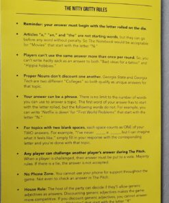 OFF TOPIC Party Game for Adults - Fun Adult Board Games for Groups of 2-8 Players - Hilarious Game Night Card Game for Friends, Family & More Yellow 51 71JXufQa8yL