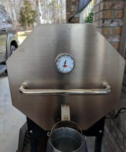 LavaLock® 3" Adjustable Gas Charcoal Smoker Pit Grill BBQ Thermometer Electric Heavy Duty Stainless 2.5" stem 25 71JYg3AhsL