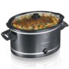 Hamilton Beach 755263231981 (33182A) Slow Cooker, 8 Quart, Black 65 71JZfiNv2JL