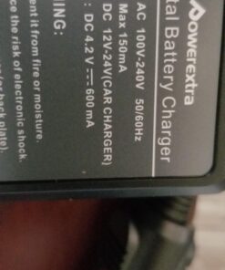 Powerextra 2 Pack Replacement Sony NP-BX1 Li-ion Battery and Charger Compatible with Sony NP-BX1/M8 and Sony Cyber-Shot DSC-RX100, DSC-RX100 II, DSC-RX100M II, DSC-RX100 III, DSC-RX100 V 22 71JZq PXtOL