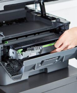 Brother MFC-L2690DW Monochrome Laser All-in-One Printer, Print Scan Copy Fax, Auto 2-Sided Printing, Wireless Connectivity, 26ppm, 250-sheet, Compatible with Alexa, Bundle with JAWFOAL Printer Cable 11 71Ja1QsGsaS 1