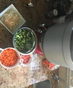 KitchenAid KSM2FPA Food Processor Attachment, Dicing Kit, Silver 36 71Ja3FjdmDL