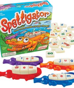 Alternative view of Junior Learning Spelligator Word Building Game, Ages 5-9, Phonemic Awareness, 75 Letter Tiles