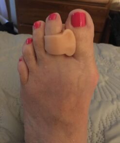ZenToes Gel Toe Separators for Overlapping Toes, Bunions, Big Toe Alignment, Corrector and Spacer - 4 Pack (Beige) Beige 45 71Jaq4NVHTL